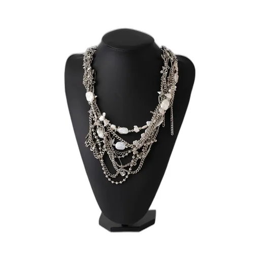 Br/Pea/Silvervni Pearl Necklace