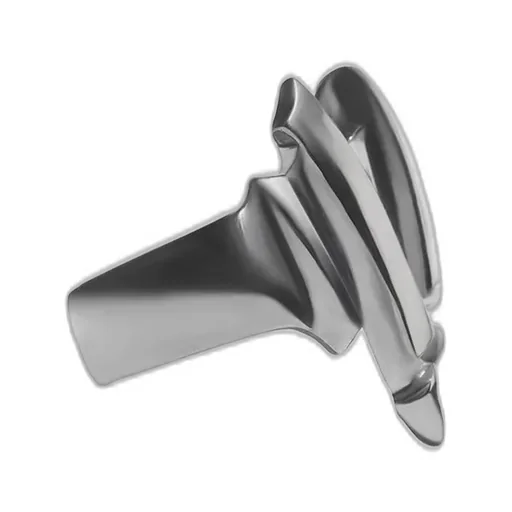 Sv/Bk Rhodium Talon Ring Sv