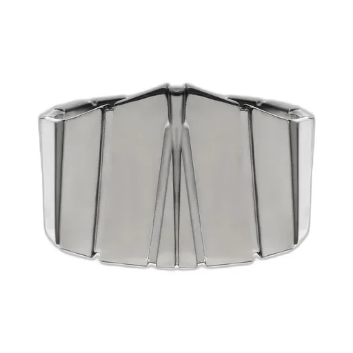 Brass/Bk Rhodium Arc Bangle Sv