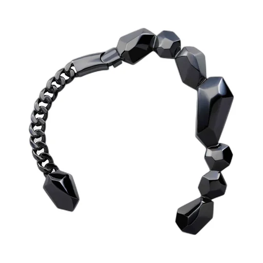 Tin Alloy/Brass Gn Boulder Choker