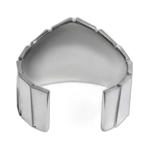 Brass/Bk Rhodium Arc Bangle Sv