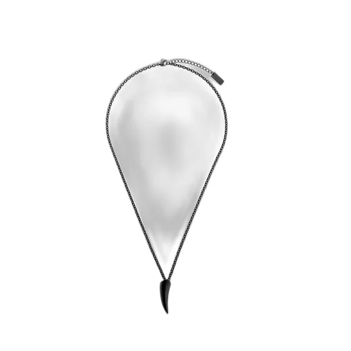 Silver 925 Bk Claw Pendant L Bk