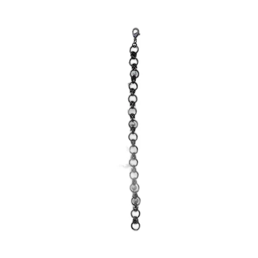Brass Bkni Pearl Scattered Brace Blk