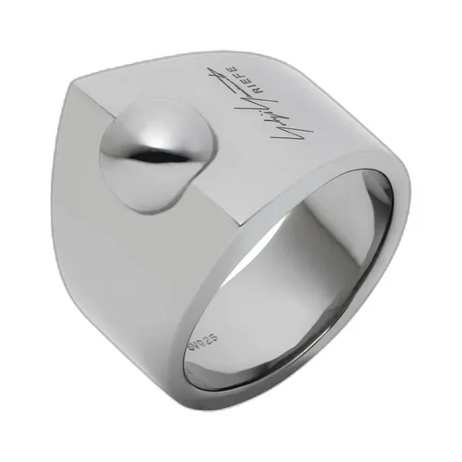 Silver 925 Sv Knuckle Ball Ring Sv