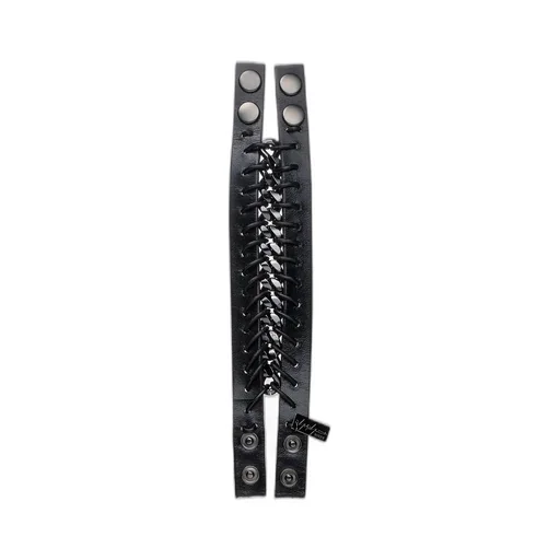 Leather Brass Bkni Renegade Bracelet