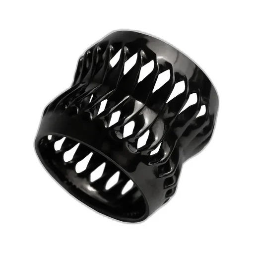 Sv/Bk Ruthe Maverick Ring Blk
