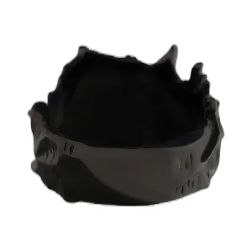Brass Bk Lutetium Equos Ring/Black