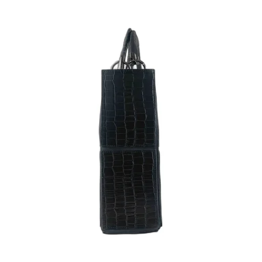 Cow Lea/Tin Apex Bag