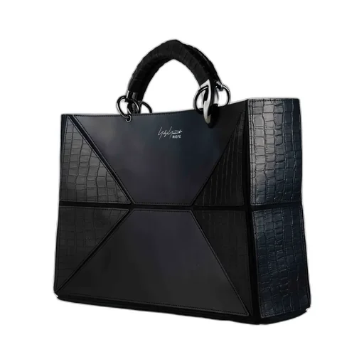 Cow Lea/Tin Apex Bag