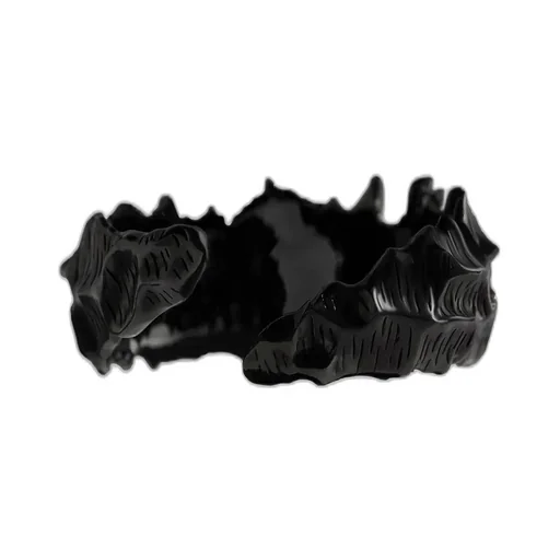 Brass Bk Lutetium Equos Bangle/Black