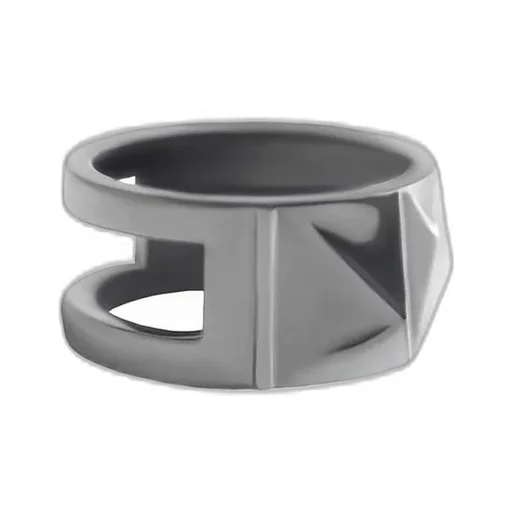 Sv925/Bkrho Bumpy Ring/Silver