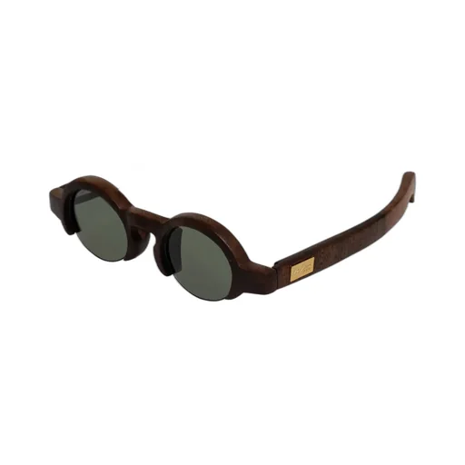 Brass/Walnut Willow Sunglasses