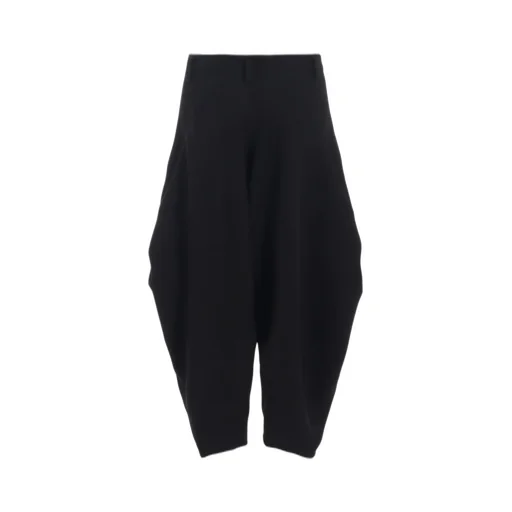 Double Satin Big Tuck Pants