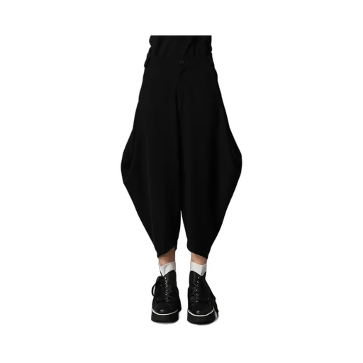 Double Satin Big Tuck Pants