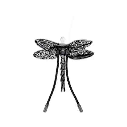 Lea/Brass Anisoptera 2Way Necklace Blk A