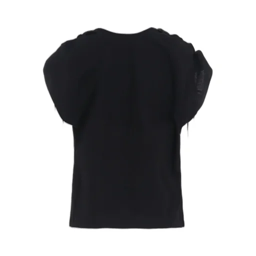 Natural Smooth Shoulder Gather Tee
