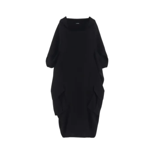 Double Satin Cocoon Dress