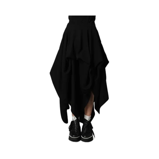 Double Satin Layered Skirt