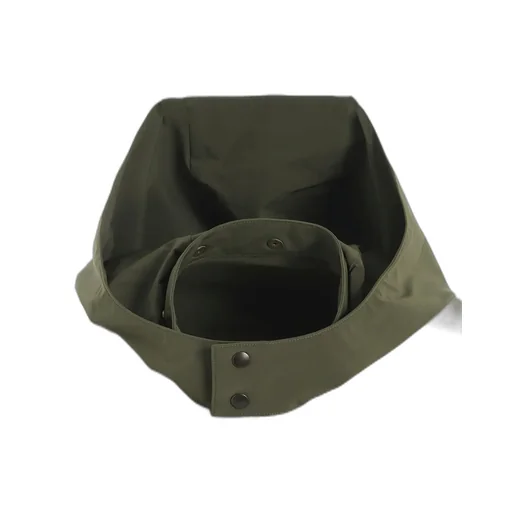 Asymmetry Blouson With Hoodie
