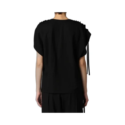 Natural Smooth Shoulder Gather Tee