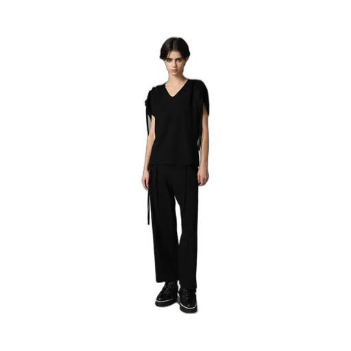 Natural Smooth Shoulder Gather Tee