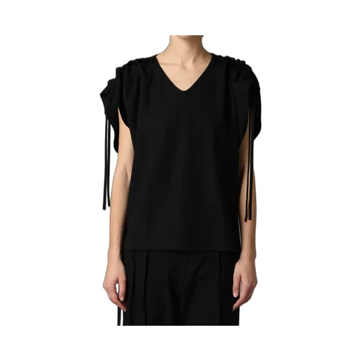 Natural Smooth Shoulder Gather Tee