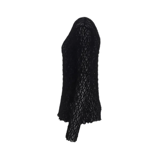 Flower Shirring Long T-Shirt