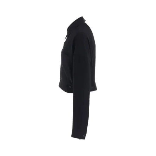 Double Satin Shirt With Waist Tab A