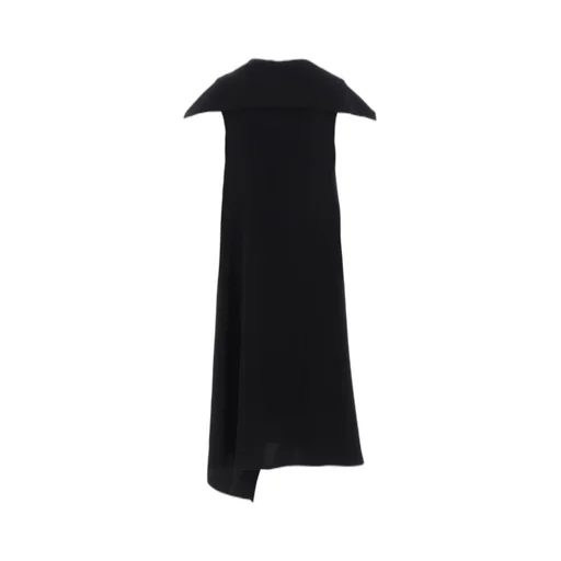 Double Satin Drape Dress