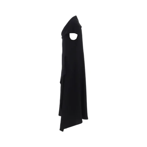 Double Satin Drape Dress