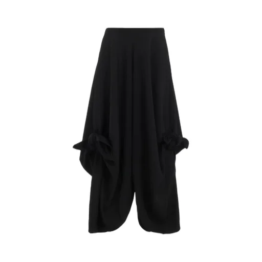 Double Satin Tied Pants A