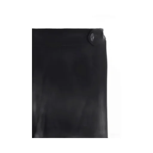Double Satin Wide Pants With Waist Tab A