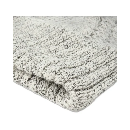 Wool Slub Aran Hoodie