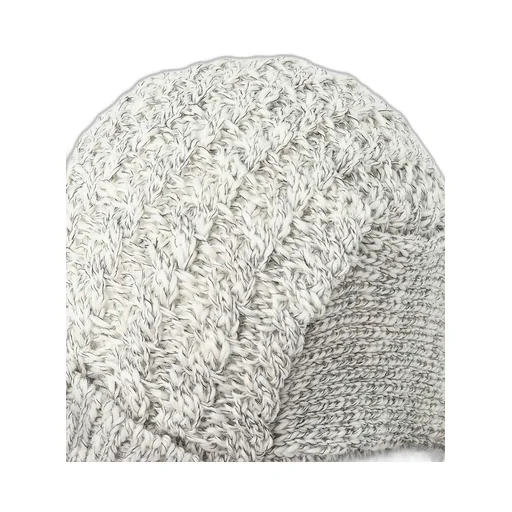 Wool Slub Aran Hoodie