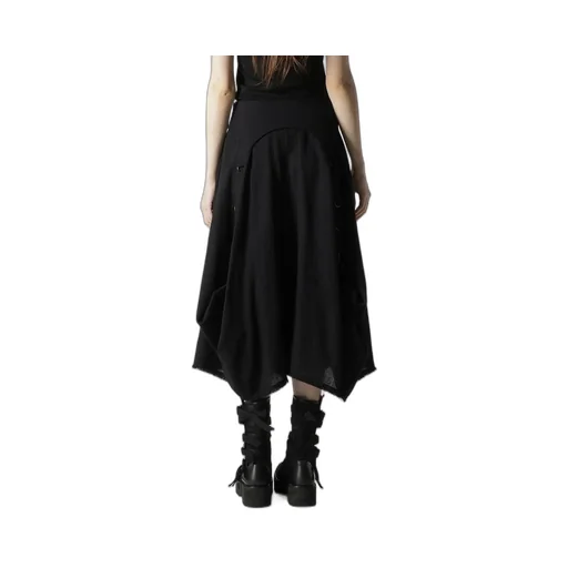 Wool Viyella D Ring Skirt