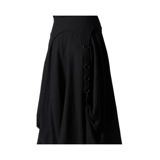 Wool Viyella D Ring Skirt