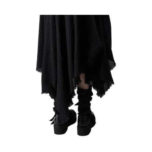 Stripe Gauze Puff Dress