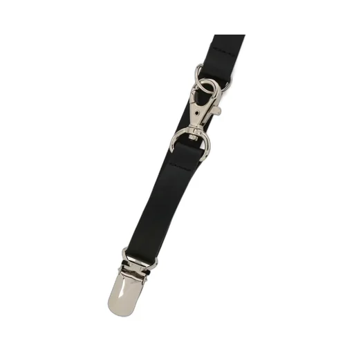 Matte Glass Leather Harness Belt