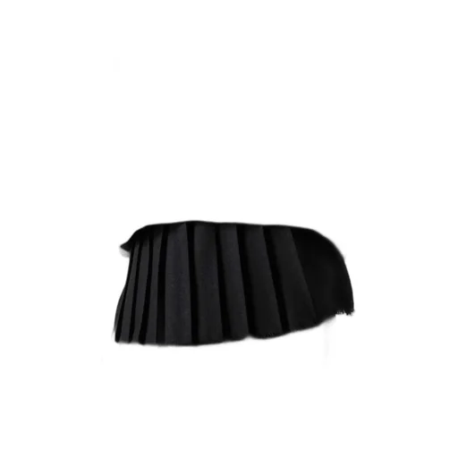 Stripe Gauze Pleats Designed Jacket