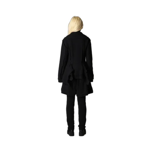 Wool Gauze Layered Jacket