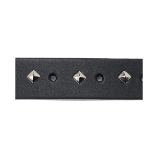 Oil Tanned Leather Square Dots Belt