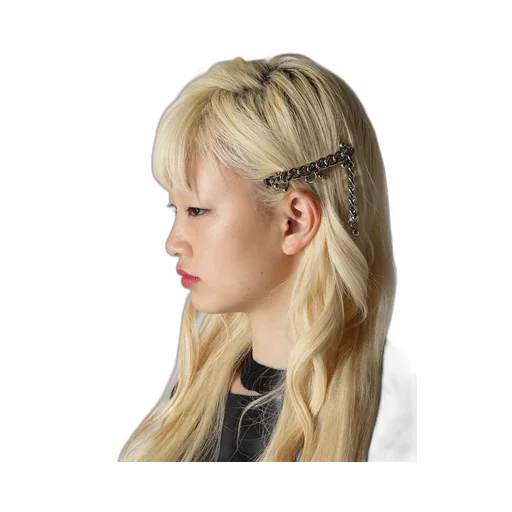 Alloy Metal Curl Line Chain
