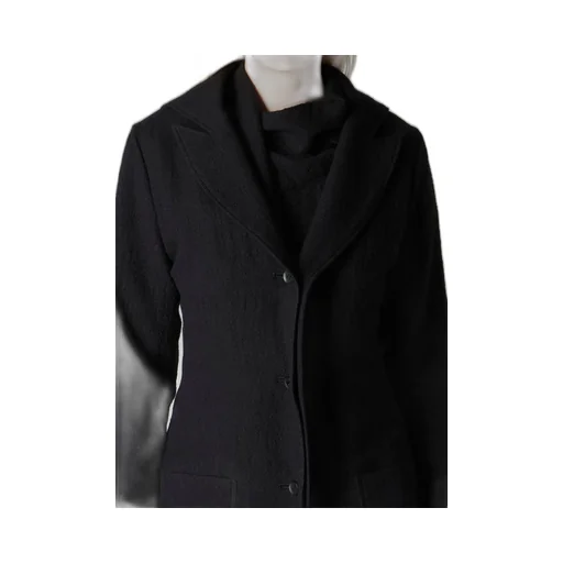 Wool Gauze Frilled Jacket