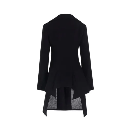 Wool Gauze Frilled Jacket