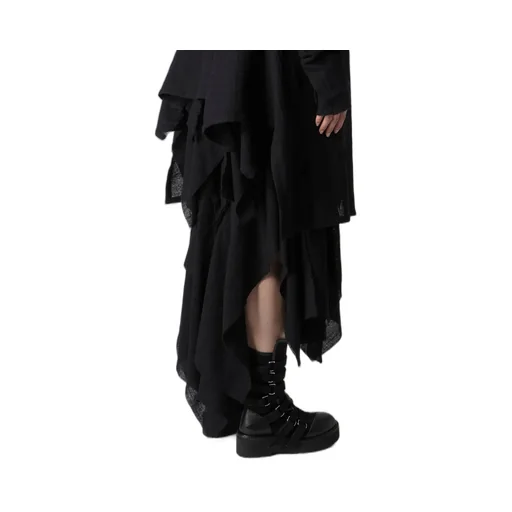 Wool Gauze Frilled Jacket