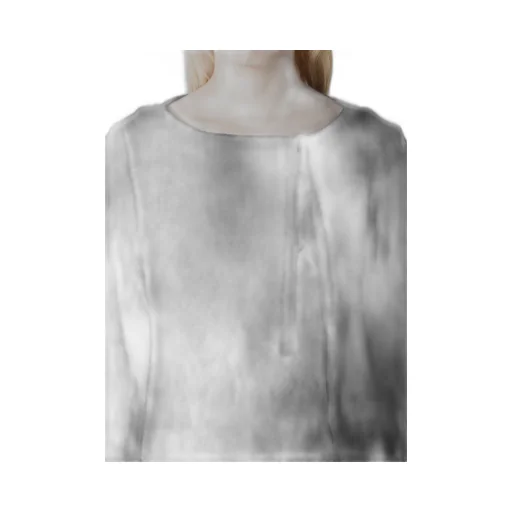 Wool Gauze Frilled Dress