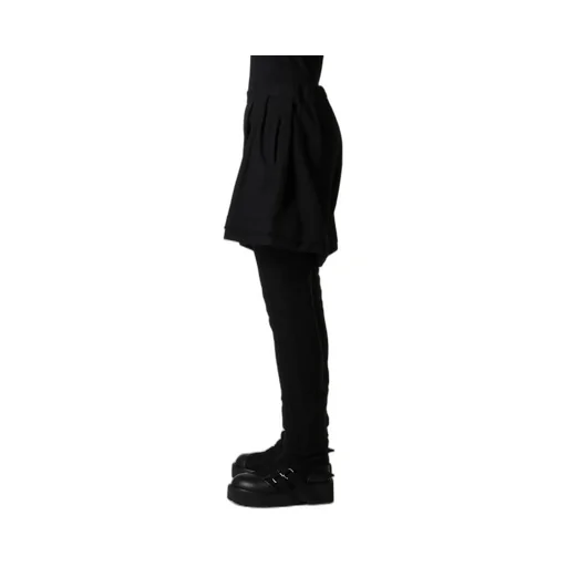 Wool Gauze Leggings Attached Pants