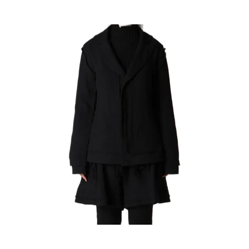 Wool Gauze Layered Jacket
