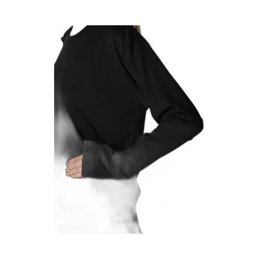Plain Stitch 2Way Long Sleeve T-Shirt