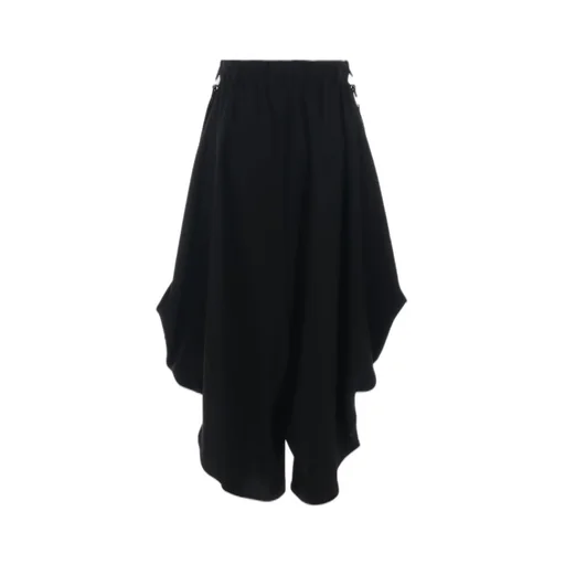 Double Satin Pants With D-Rings